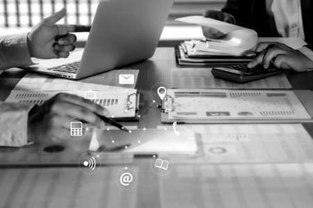 Financial report data of business technology digital Business Analytics Key Performance