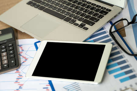 Financial Report- Business Accounting working and analyzing financial documents Analytics Statistics...
