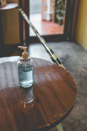 hand sanitizer gel  Coronavirus prevention medical surgical hand gel for cleaning hygieneの写真素材