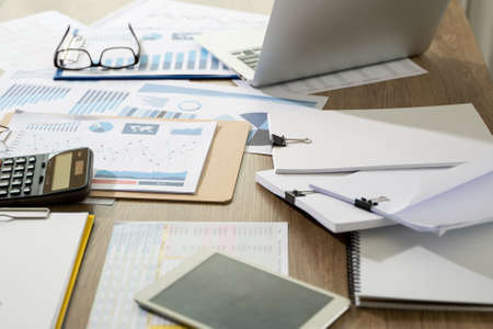Financial Report- Business Accounting working and analyzing financial documents Analytics Statistics...