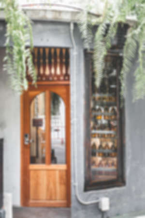 Interior design of a Happy Bones style, Coffee shop, cafe.の写真素材