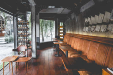 Interior design of a Happy Bones style, Coffee shop, cafe.の写真素材