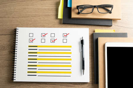 Closeup of  coffee cups women enjoy coffee at a coffee shop Aerial viewの写真素材