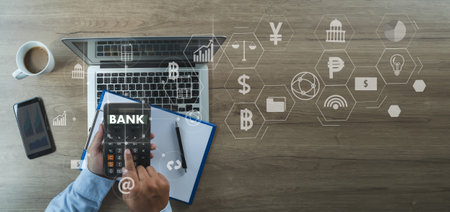 DIGITAL MARKETING new startup project work analysing and advertisement two man brainstorming to seo brand Teamwork market Digital marketing mediaの写真素材