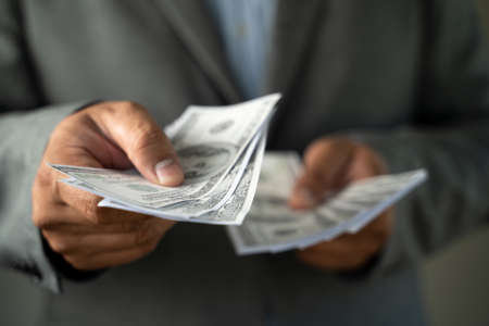 Income and Business  banking inetwork connection United States Dollars and money corruption finance...