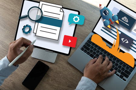 CONTENT marketing Data Blogging Media Publication Information Vision Content Concept