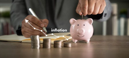 inflation as well as a monetary economy inflation graph Growing prices for groceries and food food...
