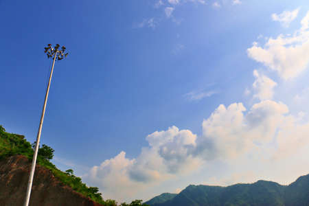 pole into the sky