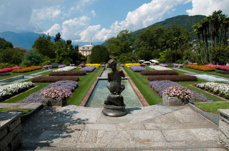 Gardens of Villa Tarantoの写真素材