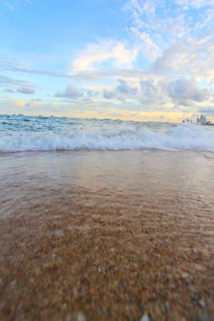 storm waveの写真素材