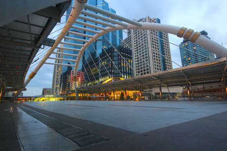 skyline of highrise buildings