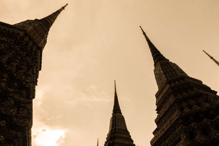 Wat Pho, Bangkok, Thailandの写真素材