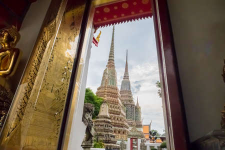 Wat Pho, Bangkok, Thailandの写真素材