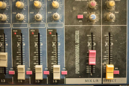 audio controlの写真素材