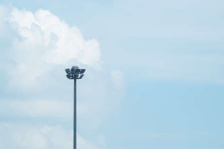 Street lamp and sky