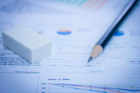 Showing business and financial report
