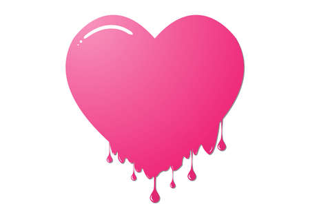 heart meltのイラスト素材