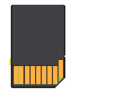 sd card, vector