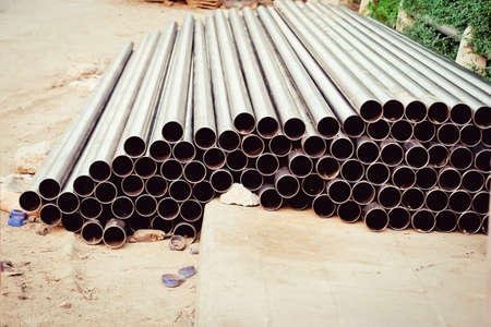 Metal pipeの写真素材