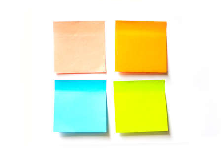 Colorful sticky note