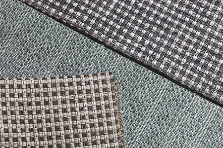 Sample fabric for making furniture in interior decoration