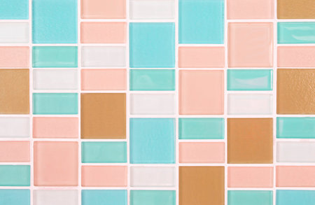 background or wall mosaic texture