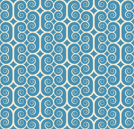 vintage seamless monochrome geometrical pattern backgroundのイラスト素材