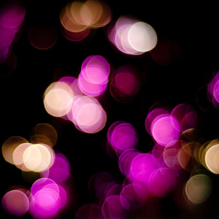 Christmas blurred lights background. Defocused lights background. Bokeh sparkling lights. Abstract colorful background.の写真素材