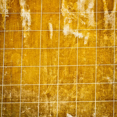 Wood floor with dotted line grid. Wood texture rich in detail.の写真素材