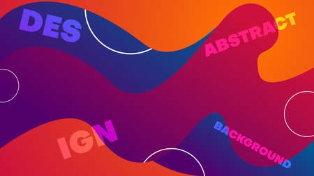 abstract colorful wave background.vector illustrationのイラスト素材