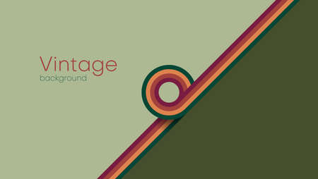 vintage retro abstract background.vector illustrationのイラスト素材