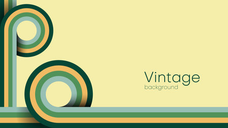 vintage retro abstract background.vector illustrationのイラスト素材