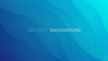 abstract blue wave background.vector illustrationのイラスト素材