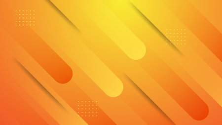 abstract orange background with dynamic composition. vector illustrationのイラスト素材