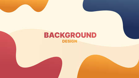 abstract colorful fluid background. vector illustrationのイラスト素材