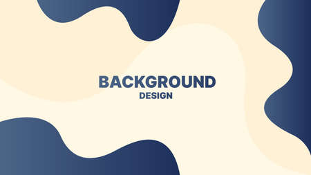 abstract background with blue fluid shapes. vector illustrationのイラスト素材