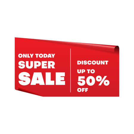 sale label design template. business vector illustrationのイラスト素材