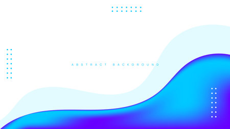 abstract blue fluid background for presentation, banner, poster, etc.vector illustrationのイラスト素材