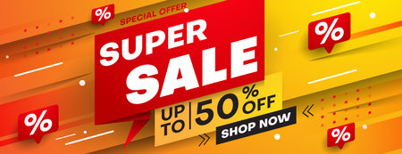 sale banner design for web or social media. vector illustrationのイラスト素材