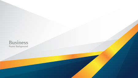 abstract corporate background with blue and gold color. vector illustrationのイラスト素材