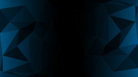 abstract geometric polygonal background in blue. vector illustrationのイラスト素材