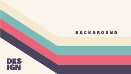 80 or 90 vintage stripes background. vector illustrationのイラスト素材