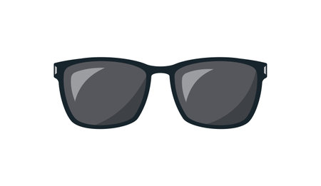 trendy sunglas vector illustration on whiteのイラスト素材