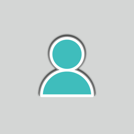 user icon vector logo template design element. Vector illustration.
