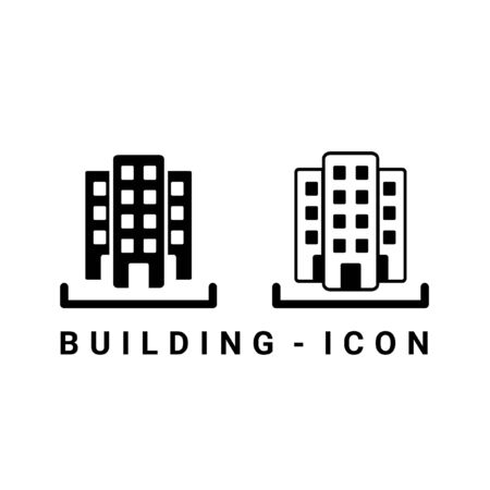 Building Simple Iconのイラスト素材