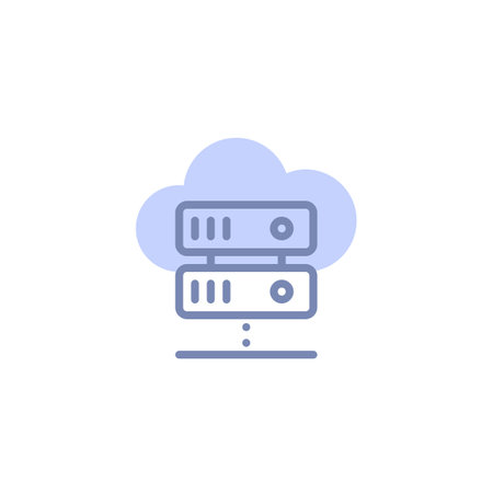 Cloud Server Database: Secure Data Management for Your Business Needsのイラスト素材