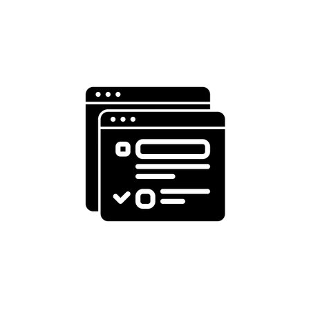 Layout Page : Custom Layout and Template Solutions for Your Business Needsのイラスト素材