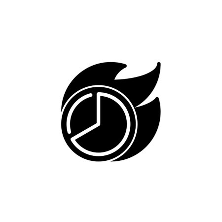 Clock Deadline: Time Management and Productivity Solutions for Your Businessのイラスト素材
