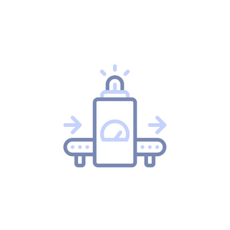 Assembly Line Conveyer Automation: Automation Line for Increased Efficiencyのイラスト素材