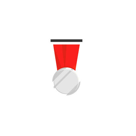 Silver Medal Design Vectorのイラスト素材